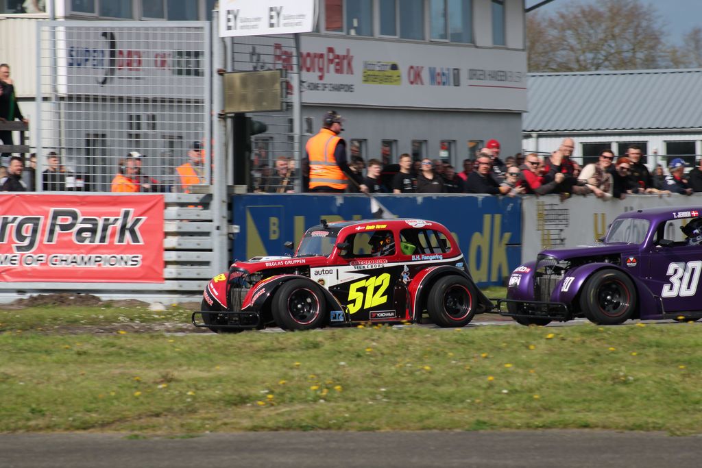 Kevin Verner sejrede på Padborg
(Foto: Motorsporten.dk)
